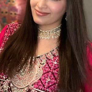 Gold Pearl Kundan Set